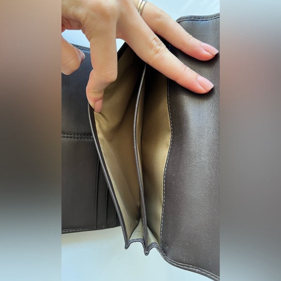 ❌SOLD❌ Like NEW Coach Long Wallet - Picture 9 of 10